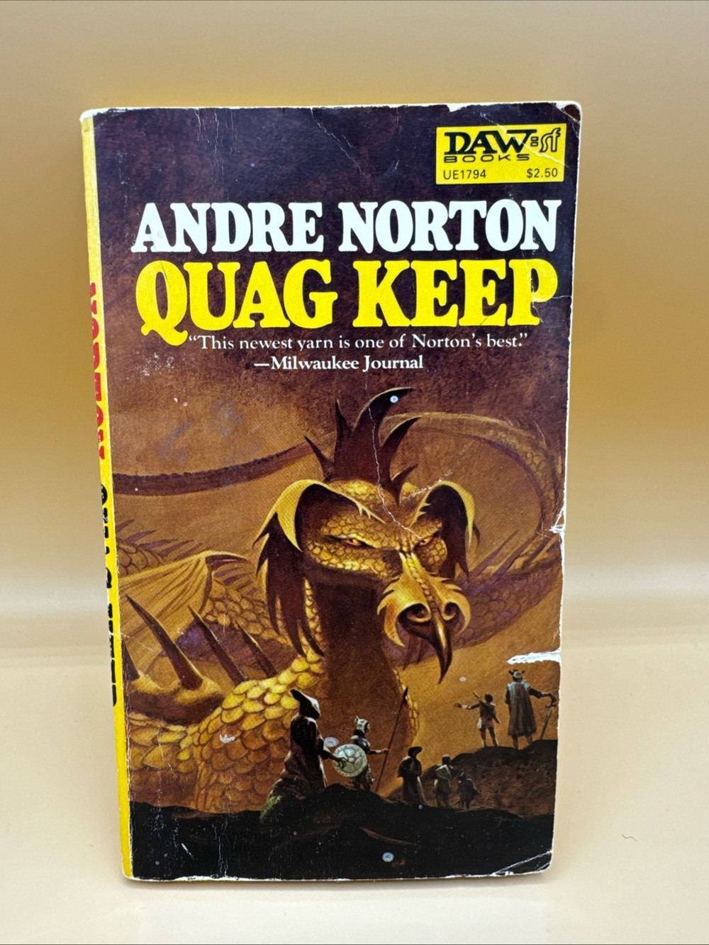 Quag Keep Andre Norton 1978 First DAW Printing Sci-fi SFF Fantasy DAW Books PB
